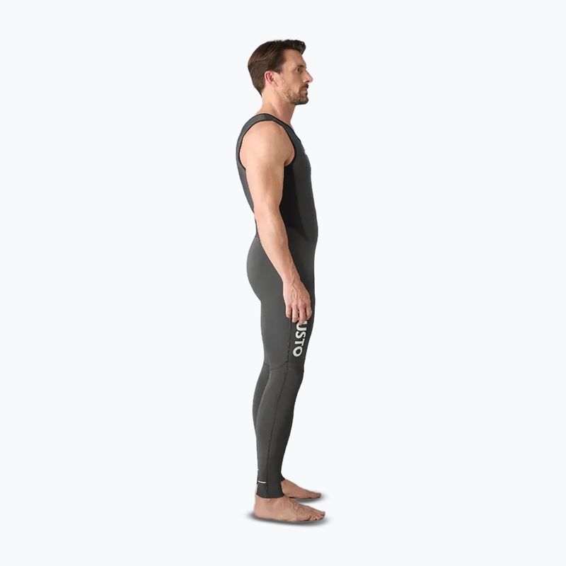 Pianka do pływania męska Musto Flexlite Dynamic 2 mm Long John dark grey 6