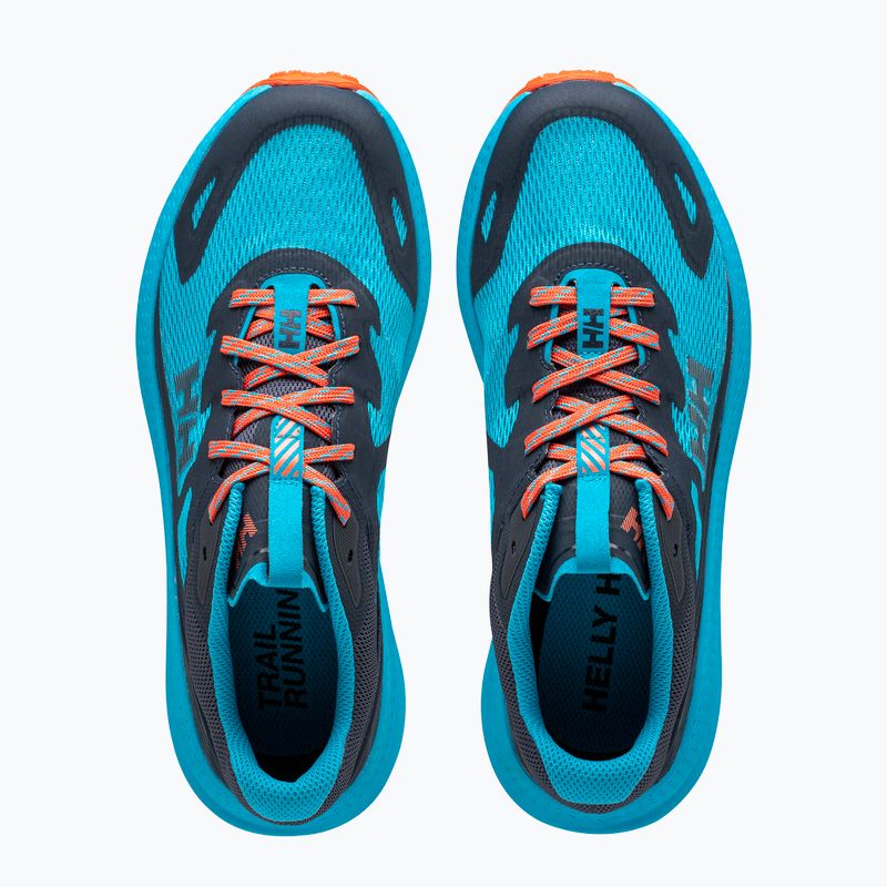 Buty do biegania męskie Helly Hansen Skyhawk Trail cyan/bonfire 13