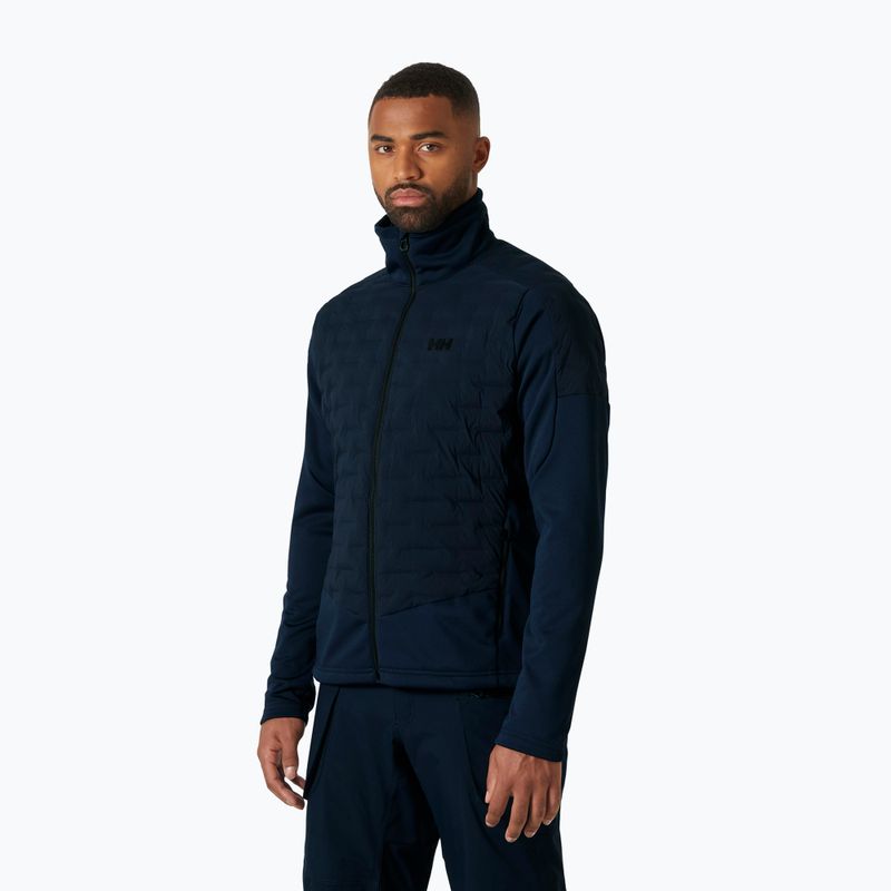 Kurtka hybrydowa męska Helly Hansen HP Hybrid Stretch Insulator navy