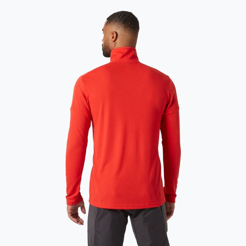 Bluza żeglarska męska Helly Hansen Hp 1/2 Zip Pullover 2.0 alert red 2