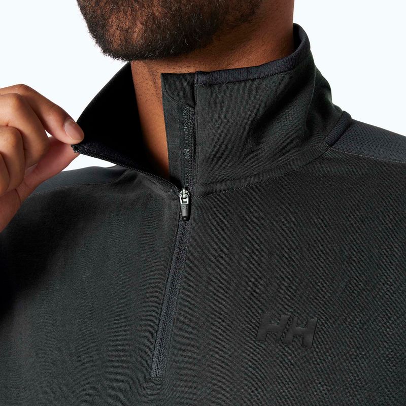 Bluza żeglarska męska Helly Hansen Hp 1/2 Zip Pullover 2.0 ebony 3