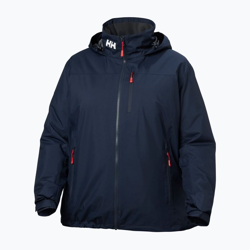 Kurtka żeglarska damska Helly Hansen Crew Hooded Midlayer Plus 2.0 navy 9