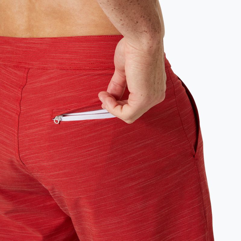 Szorty kąpielowe męskie Helly Hansen Newport Boardshorts 8" red 4