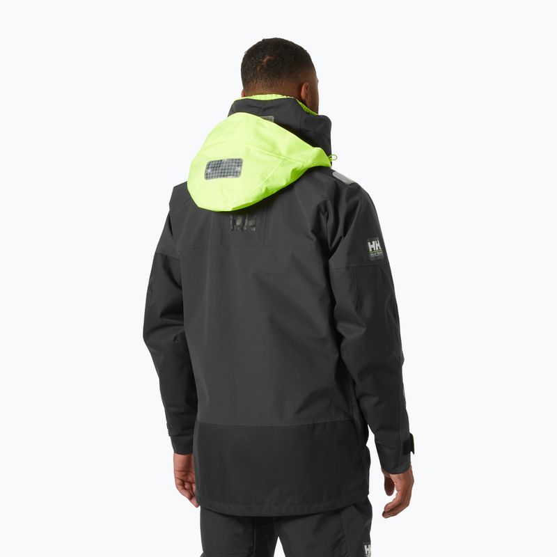 Kurtka przeciwdeszczowa męska Helly Hansen Skagen Offshore ebony 2