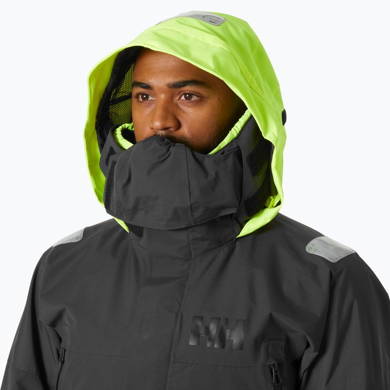 Kurtka przeciwdeszczowa męska Helly Hansen Skagen Offshore ebony 3