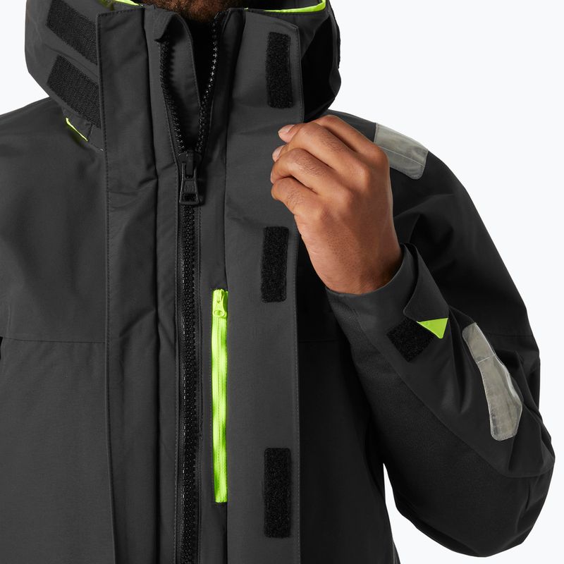 Kurtka przeciwdeszczowa męska Helly Hansen Skagen Offshore ebony 5