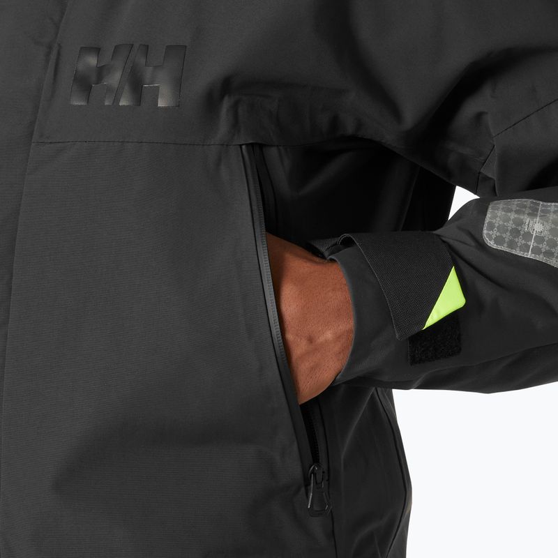 Kurtka przeciwdeszczowa męska Helly Hansen Skagen Offshore ebony 7