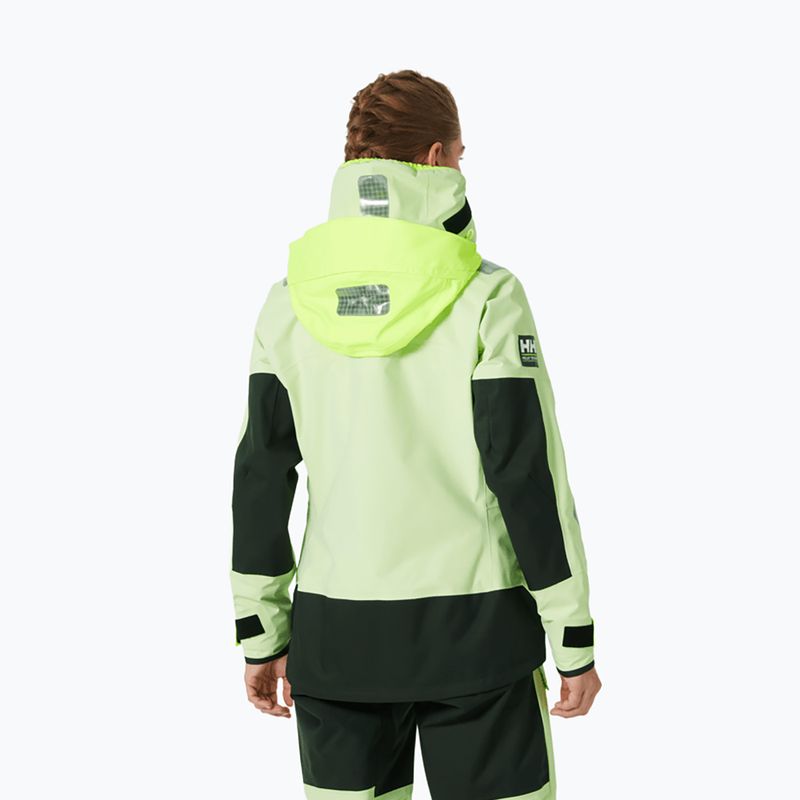 Kurtka żeglarska damska Helly Hansen Skagen Pro washed lime 2