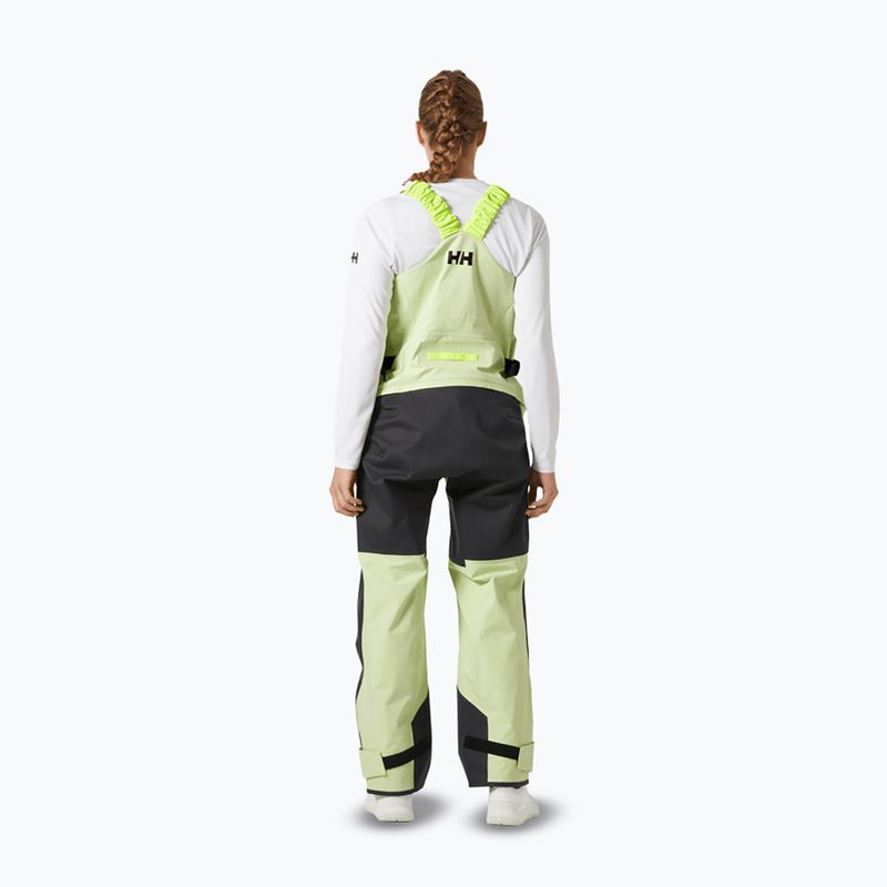 Spodnie żeglarskie damskie Helly Hansen Skagen Pro Bib washed lime 2