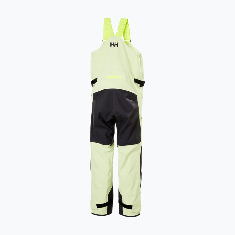 Spodnie żeglarskie damskie Helly Hansen Skagen Pro Bib washed lime 4