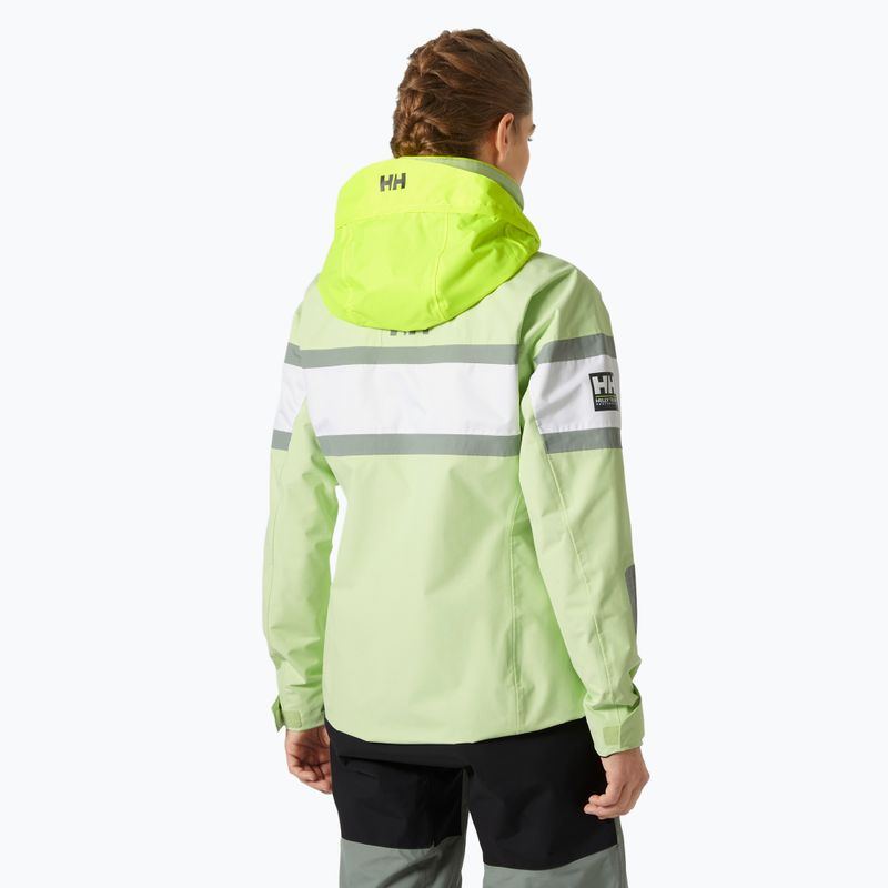 Kurtka żeglarska damska Helly Hansen Salt Original washed lime 2