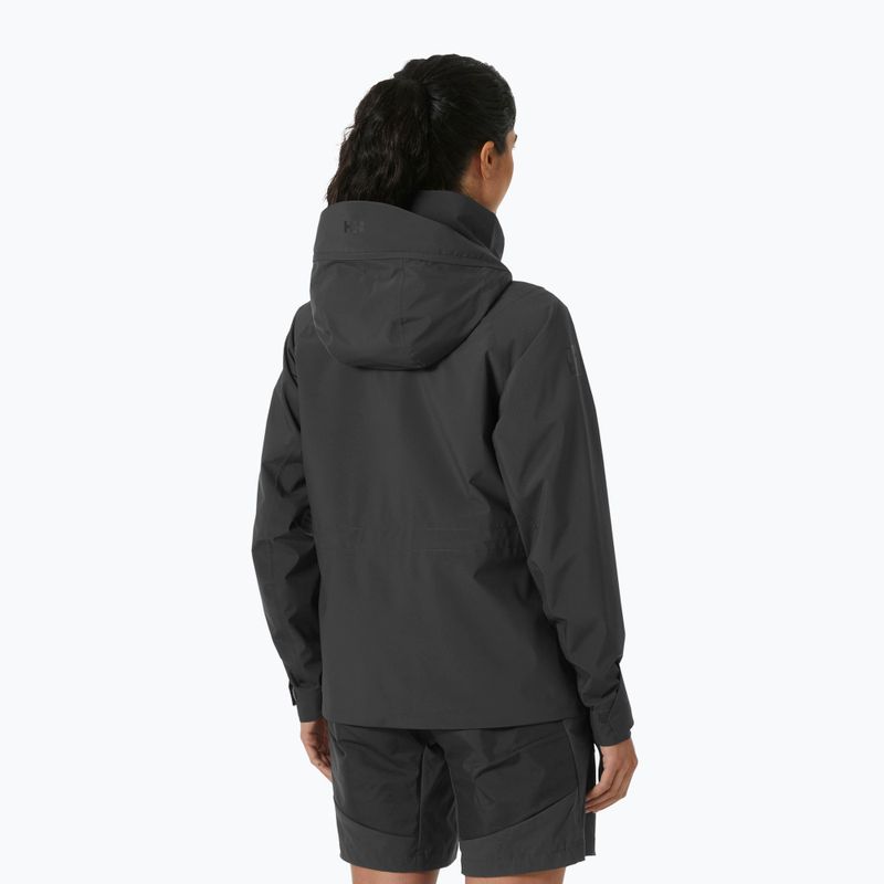Kurtka żeglarska damska Helly Hansen Hp Racing Hooded ebony 2