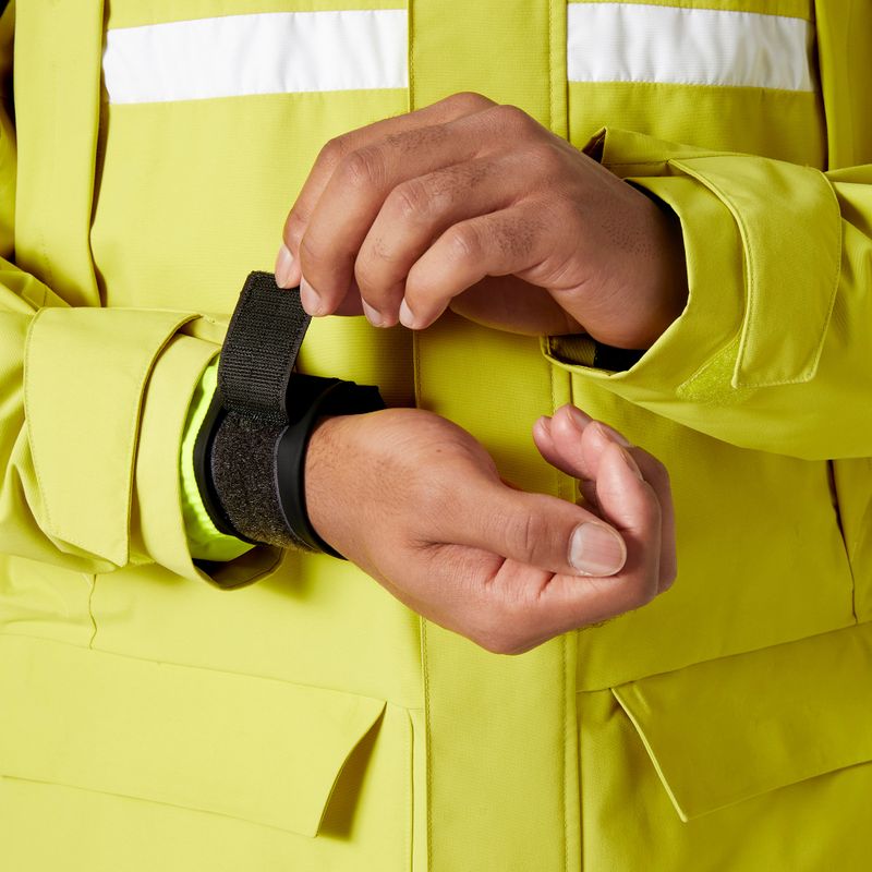 Kurtka żeglarska męska Helly Hansen Pier 4.0 cyber lime 5