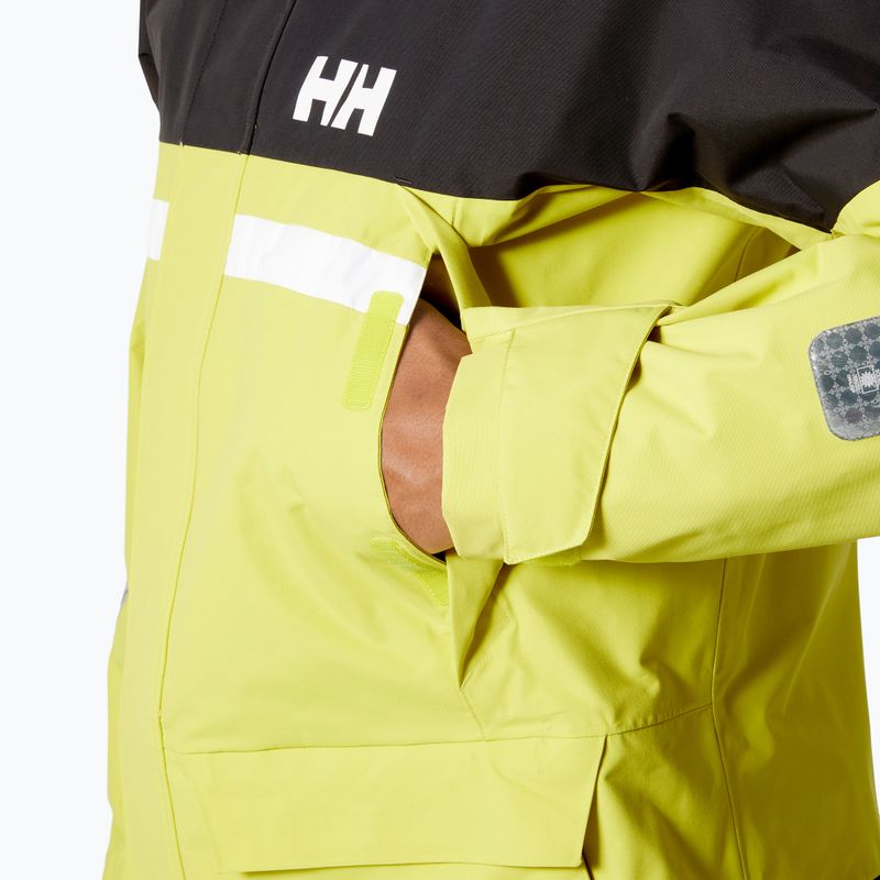 Kurtka żeglarska męska Helly Hansen Pier 4.0 cyber lime 6