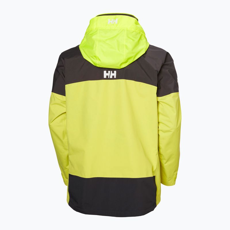 Kurtka żeglarska męska Helly Hansen Pier 4.0 cyber lime 10