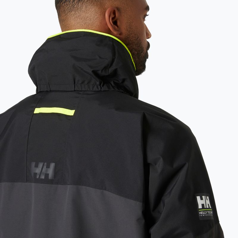 Kurtka przeciwdeszczowa męska Helly Hansen Pier 4.0 ebony 4
