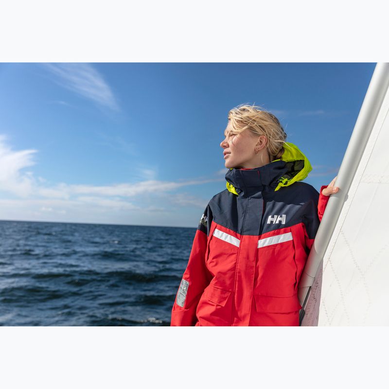 Kurtka żeglarska damska Helly Hansen Pier 4.0 red 13