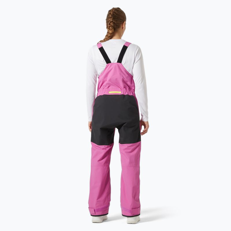 Spodnie żeglarskie damskie Helly Hansen Pier 4.0 Bib meta pink 2