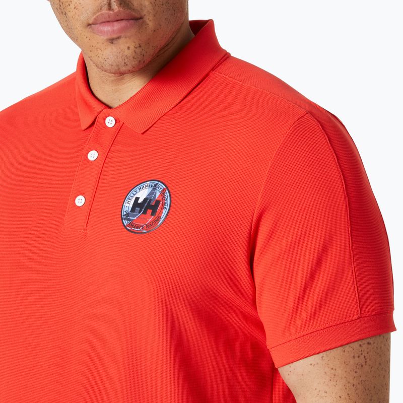 Koszulka polo męska Helly Hansen Hp Race Polo 2.0 alert red 3