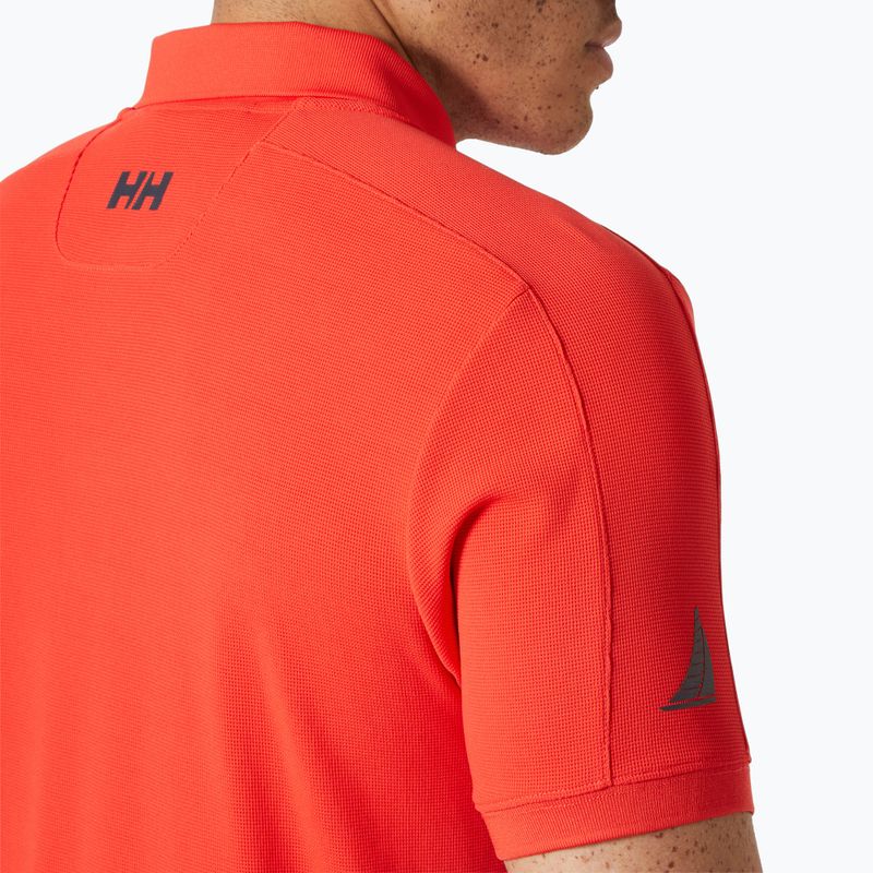 Koszulka polo męska Helly Hansen Hp Race Polo 2.0 alert red 4