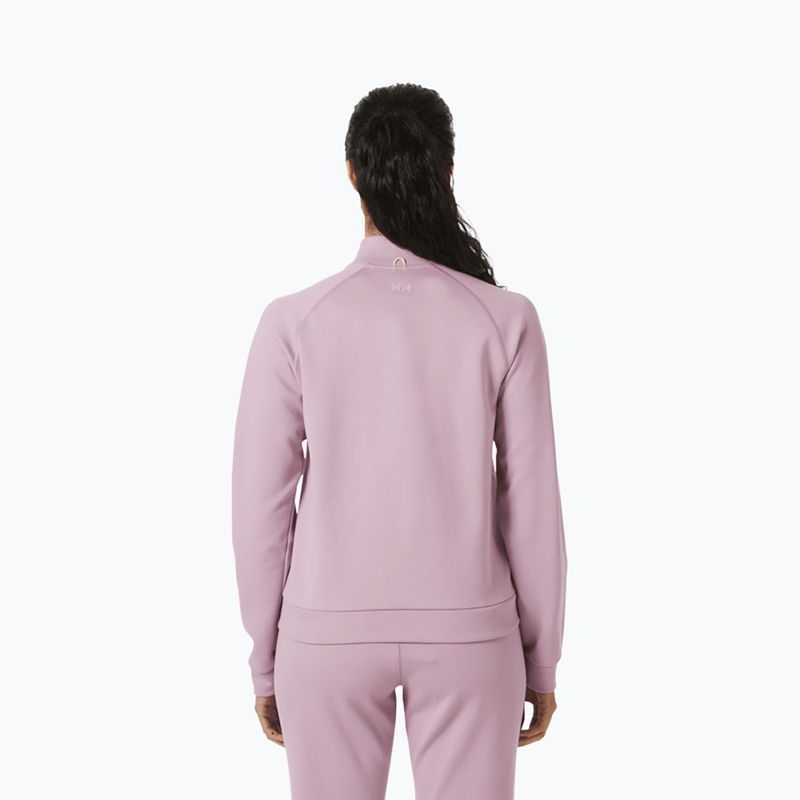 Bluza damska Helly Hansen HP Tech Sweat Half Zip purple clay 2