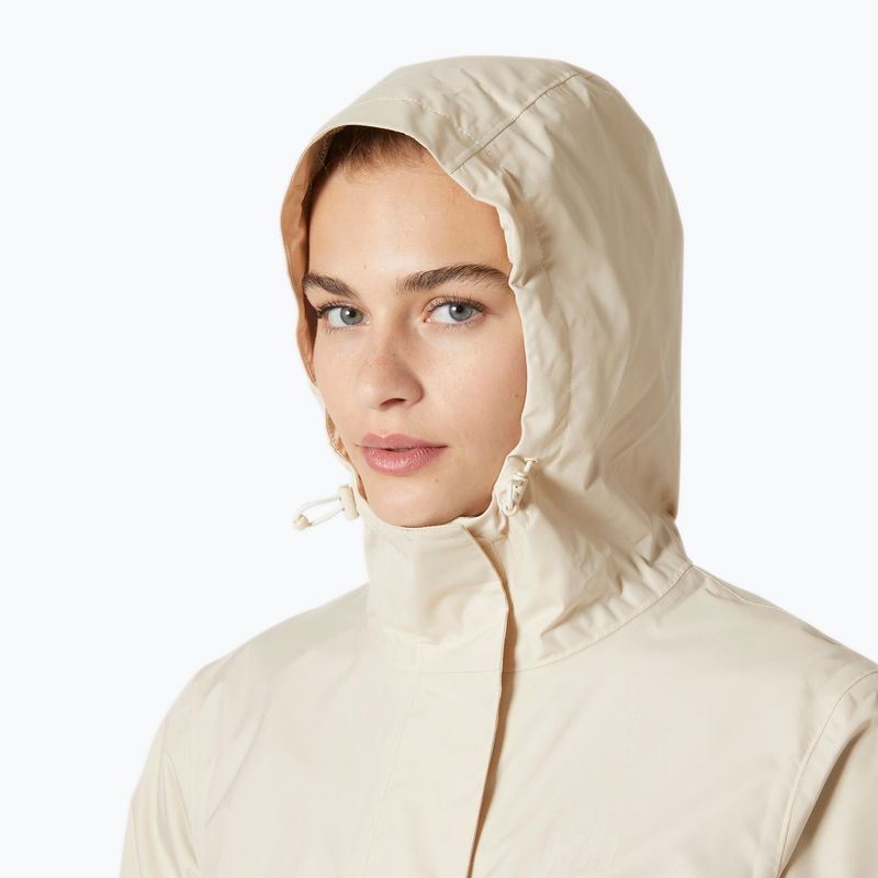 Kurtka przeciwdeszczowa damska Helly Hansen Vancouver cream 3