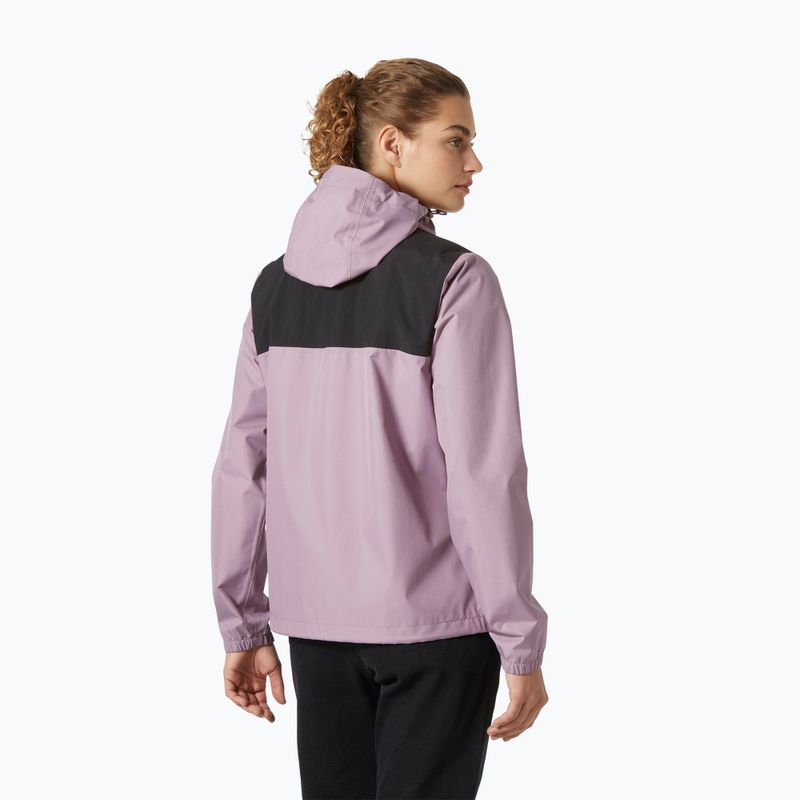 Kurtka przeciwdeszczowa damska Helly Hansen Vancouver purple clay 2