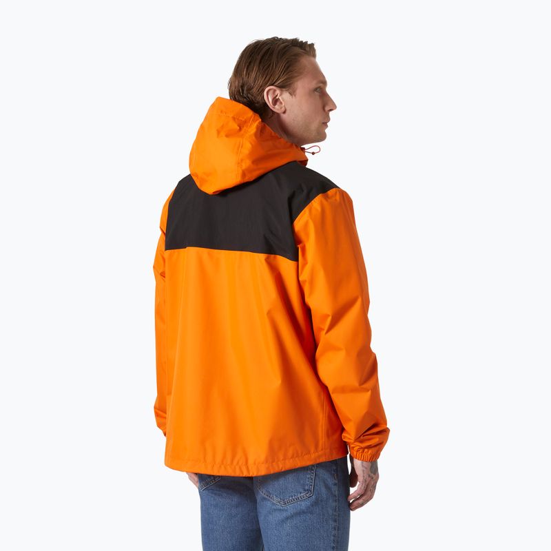 Kurtka przeciwdeszczowa męska Helly Hansen Vancouver orange peel 2