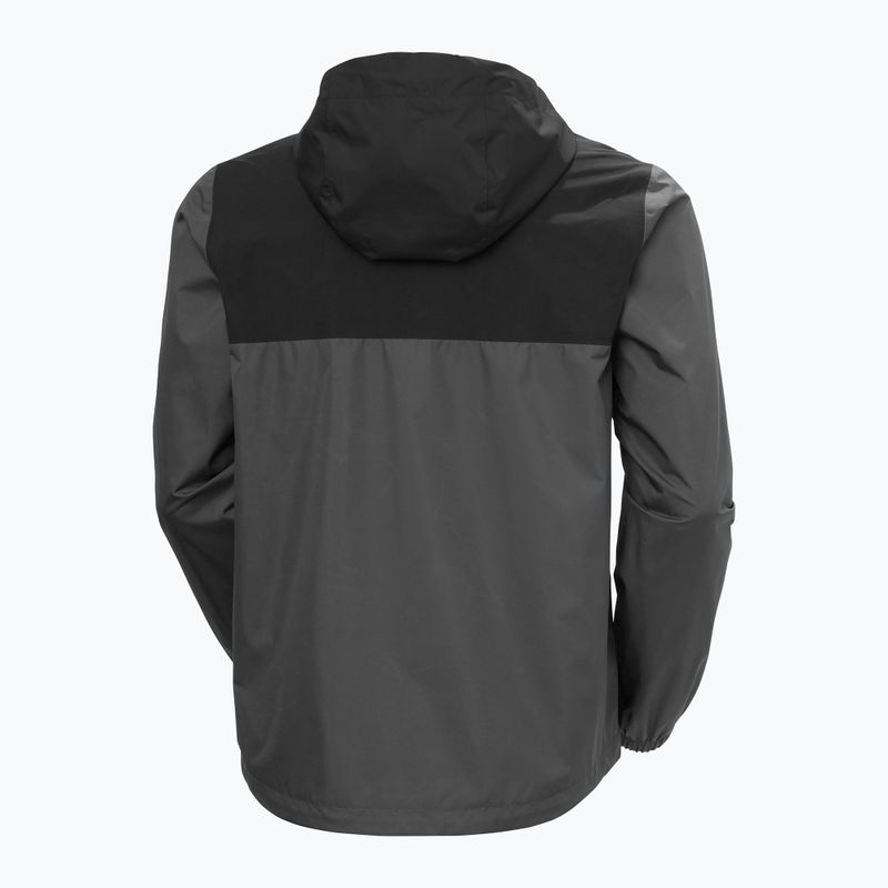 Kurtka przeciwdeszczowa męska Helly Hansen Vancouver ebony 2