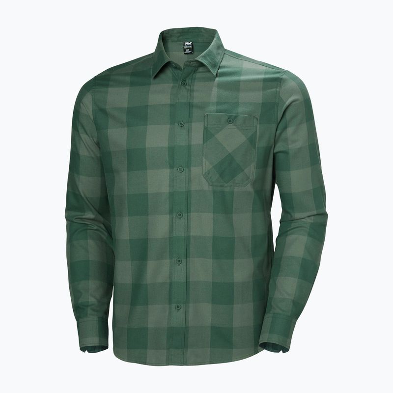 Koszula męska Helly Hansen Aker Flannel jungle green buffalo plaid 5