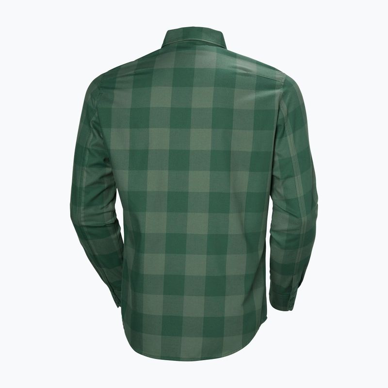 Koszula męska Helly Hansen Aker Flannel jungle green buffalo plaid 6