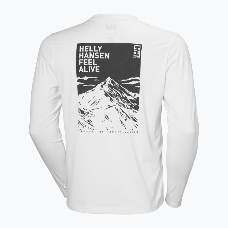Longsleeve męski Helly Hansen Skog Graphic white 6