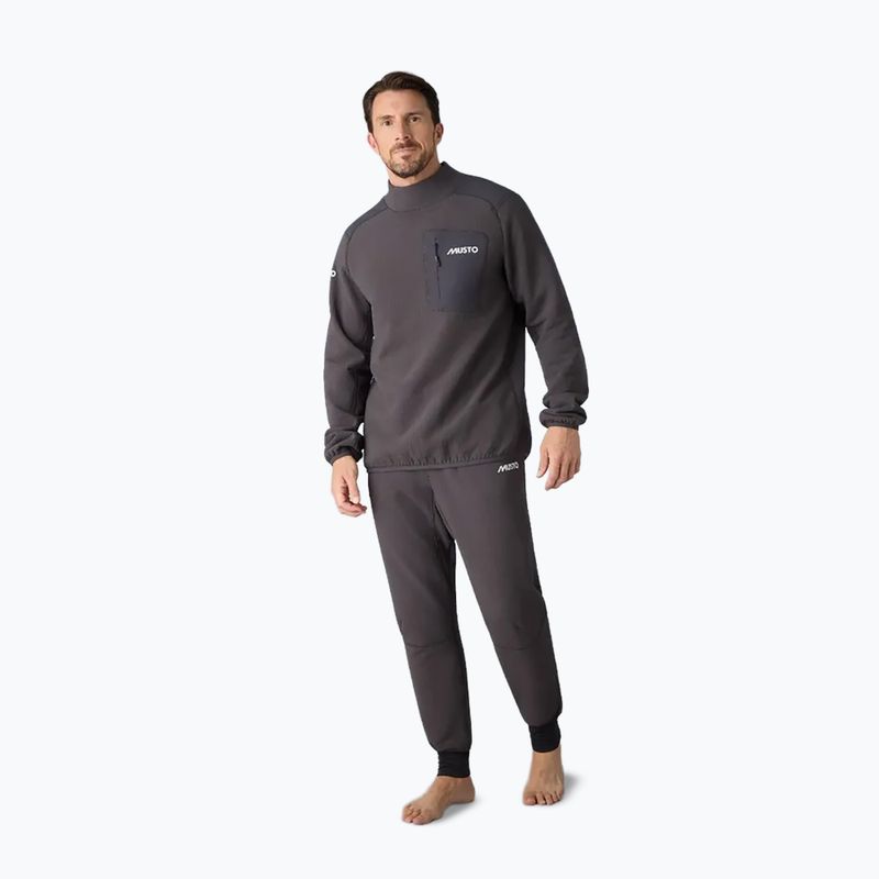 Bluza żeglarska męska Musto Storm Fleece Midlayer carbon 2