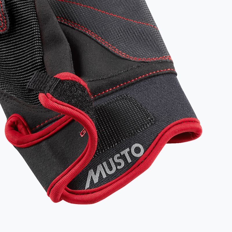 Rękawiczki żeglarskie Musto Performance Short Finger 2.0 black 2