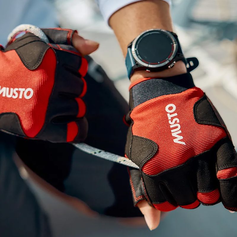 Rękawiczki żeglarskie Musto Performance Short Finger 2.0 black 3