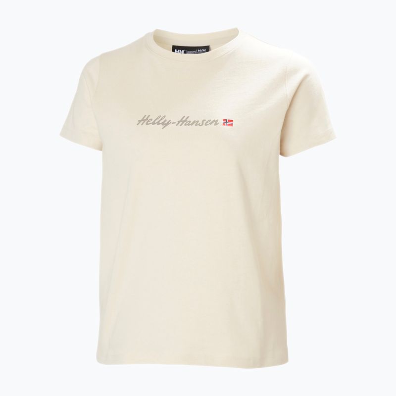 Koszulka damska Helly Hansen Core Graphic 2.0 cream 4
