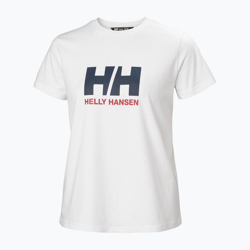Koszulka damska Helly Hansen Logo 3.0 SS white