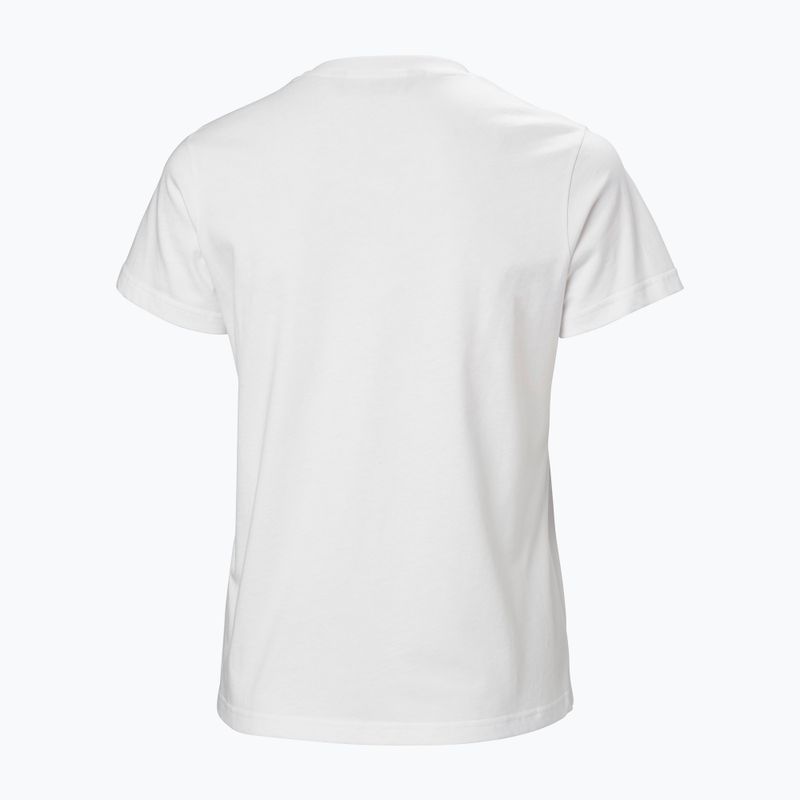 Koszulka damska Helly Hansen Logo 3.0 SS white 2