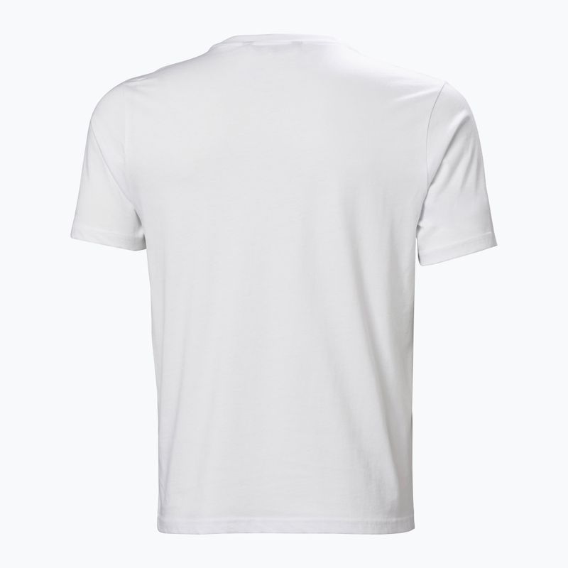 Koszulka męska Helly Hansen Logo 3.0 white 5