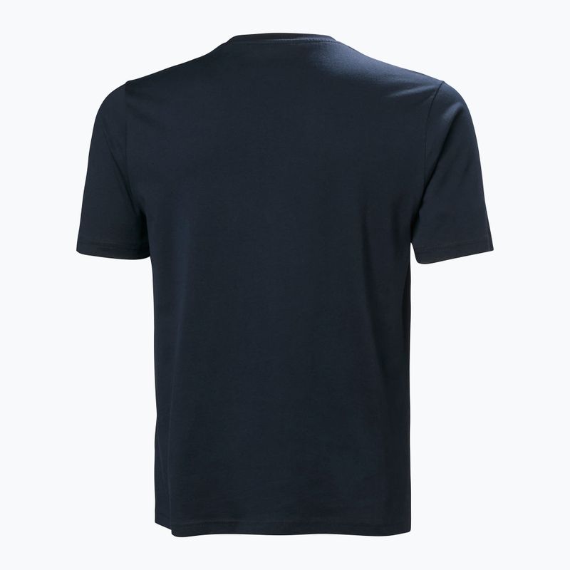 Koszulka męska Helly Hansen Logo 3.0 navy 5