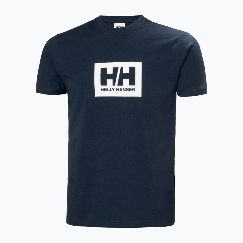 Koszulka męska Helly Hansen Box T 2.0 navy 3