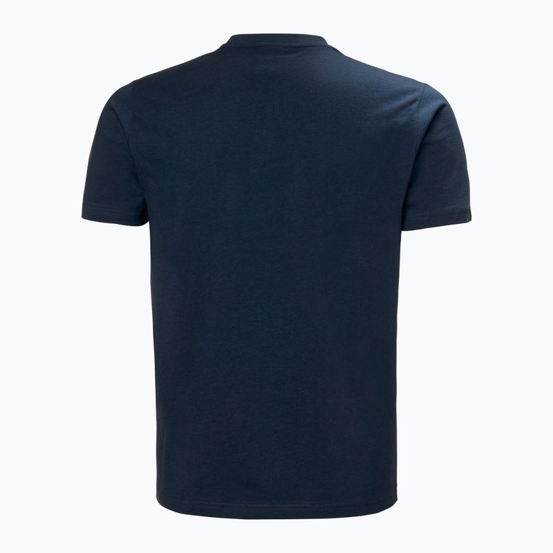 Koszulka męska Helly Hansen Box T 2.0 navy 4