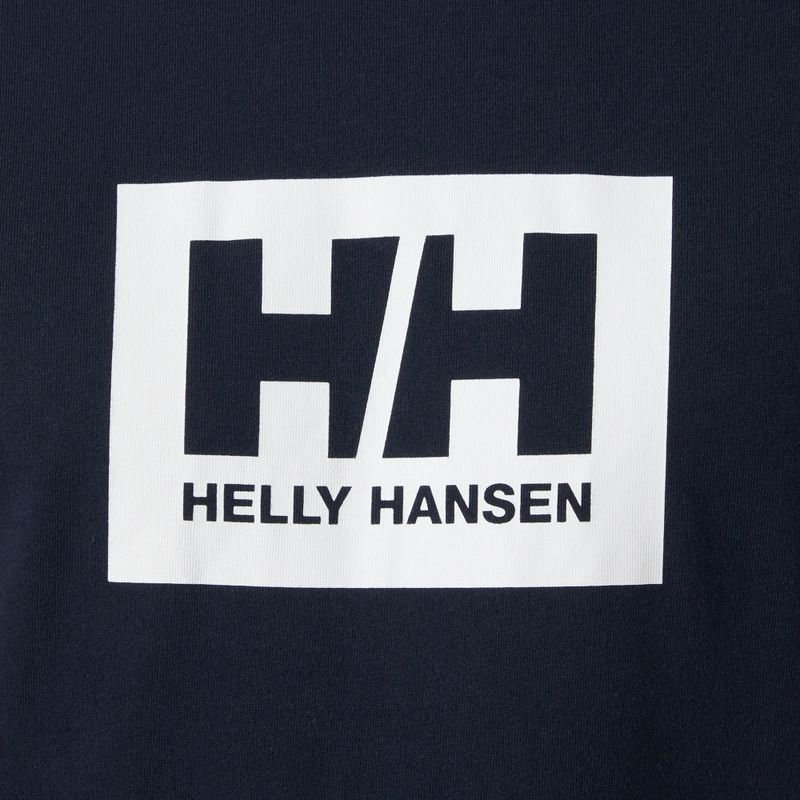 Koszulka męska Helly Hansen Box T 2.0 navy 5