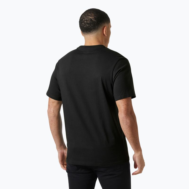 Koszulka męska Helly Hansen Box T 2.0 black 2