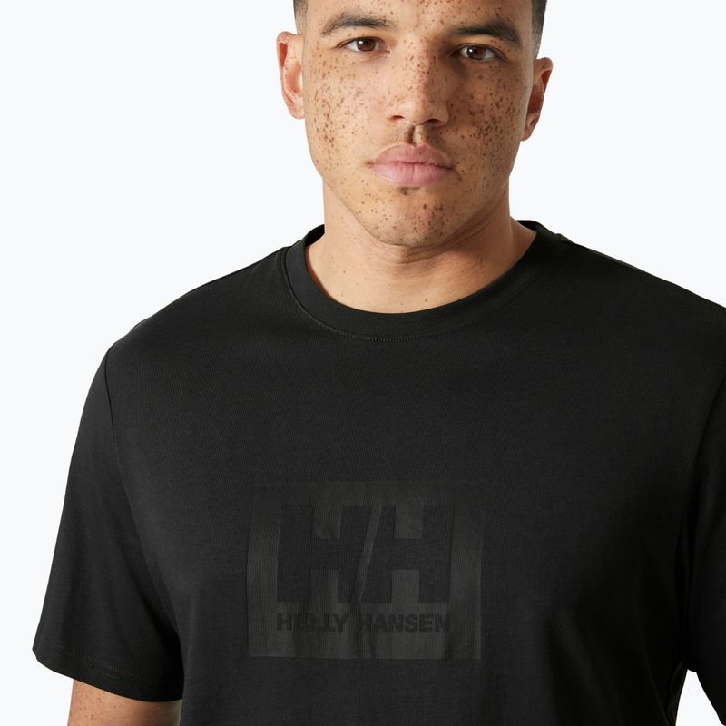 Koszulka męska Helly Hansen Box T 2.0 black 3