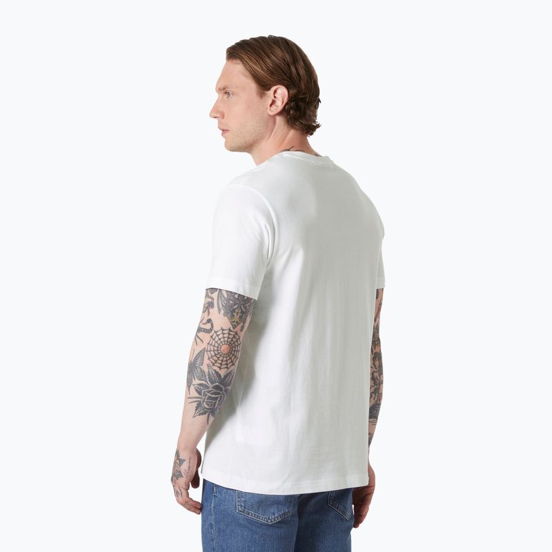 Koszulka męska Helly Hansen Core Graphic T 2.0 white 2