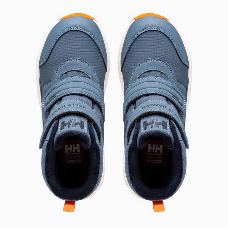 Śniegowce dziecięce Helly Hansen Jk Bowstring Boot HellyTech washed navy/papaya 5