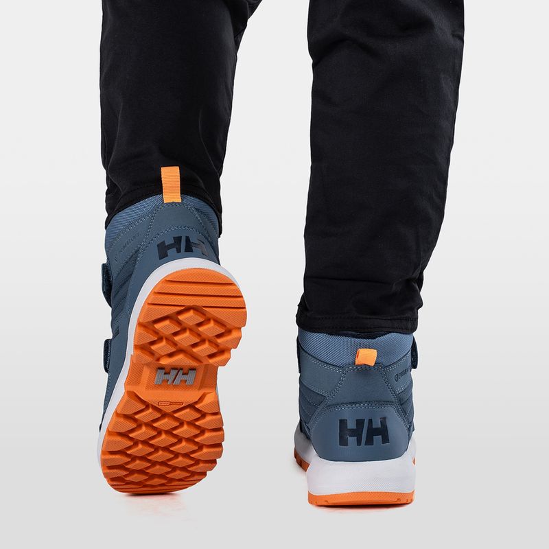 Śniegowce dziecięce Helly Hansen Jk Bowstring Boot HellyTech washed navy/papaya 8