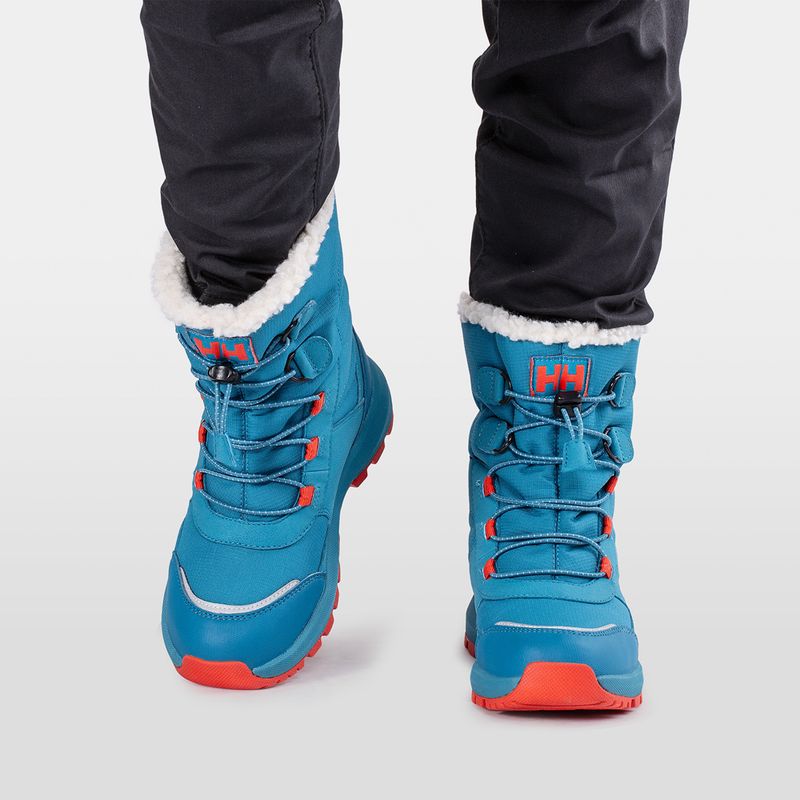 Śniegowce dziecięce Helly Hansen Jk Silverton Boot HellyTech cerulean blue/cherry tom 7