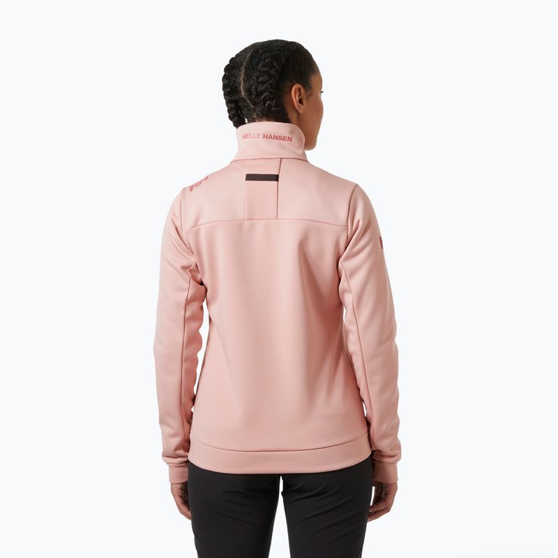 Bluza żeglarska damska Helly Hansen Crew Fleece pink salt 2
